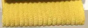 yellow 75 мм 3 дюймов лента Вельветовая лента с лентой из бархата ткань лента 25 ярдов - Цвет: yellow