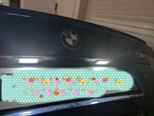 2 uds para BMW E39 E60 luz de placa de licencia 6000k blanco No Error Led para placa de matrícula de luz para BMW E90 E91 E92 E61 E70 E71