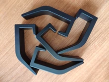 Double-Hook Kitchen-Accessories Bathroom Clothes Bedroom Black White For Livingroom 5PCS