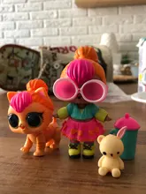 Mascota de unicornio sorpresa para niños, juguete de regalo para mascotas grandes y pequeñas, 1 pieza, LOL, uniponi, mono, perro, gato, conejo, 3-6cm