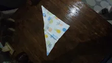 Pañuelo de tela a cuadros de arcoíris para perros y gatos, bufanda a rayas de piña, nubes blancas, estrellas, Luna, accesorios para perros