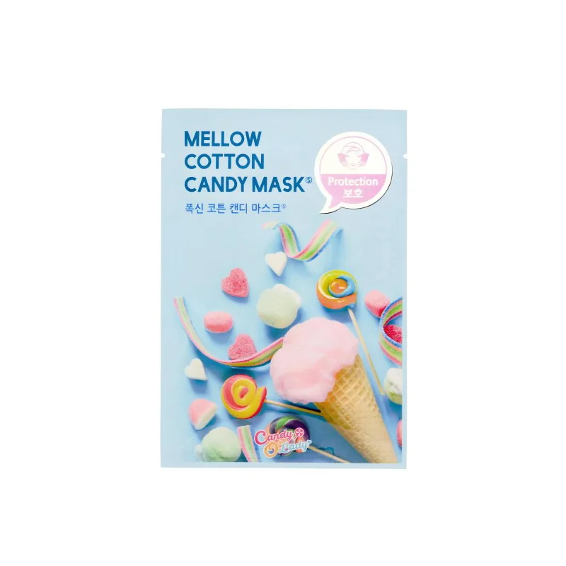 Facial Mask - Mellow Cotton Candy O' Lady Moisturize Whitening Essence Face Care Skin care Korea Cosmetic | Красота и здоровье