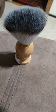 Brocha de afeitar para hombre, herramienta de afeitar con mango de madera, 2020
