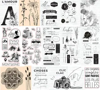 

french Transparent Clear Stamp for DIY scrapbooking/Card Making C22