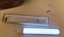 Baseus Under Cabinet Light PIR LED Motion Sensor Light Rechargeable Night Light LED Lamp