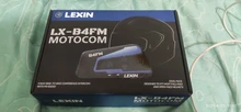 2 uds Lexin B4FM de 4-vias  Bluetooth intercomunicador para casco de motocicleta auriculares manos libres inalámbrico cascos intercomunicadores moto música con FM radio y DSP tecnologia de cancelación de ruido