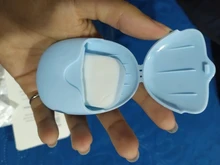 50 unids/caja Mini portátil jabón papel perfumado trozo de espuma caja desechable jabón papel al aire libre Baño de viaje limpia jabón tabletas