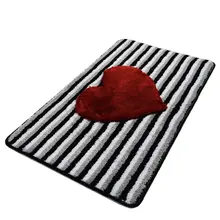 Коврик для ванной-коврики | коврик для ванной нескользящие Противоскользящие коврики Heart Line 60X100 см