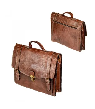 

Craft Leather Briefcase - 6 Compartments - 3 Security Closure - 45 cm