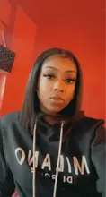 Malaika recto Bob corto frente de encaje pelucas de cabello humano 13x4 pelo brasileño peluca Bob contundente corte Bob pelucas con minimechones