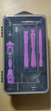KALAIDUN-Juego de destornilladores de precisión, 115 en 1, brocas magnéticas de Torx, Mango para destornilladores, herramientas manuales de reparación de teléfono