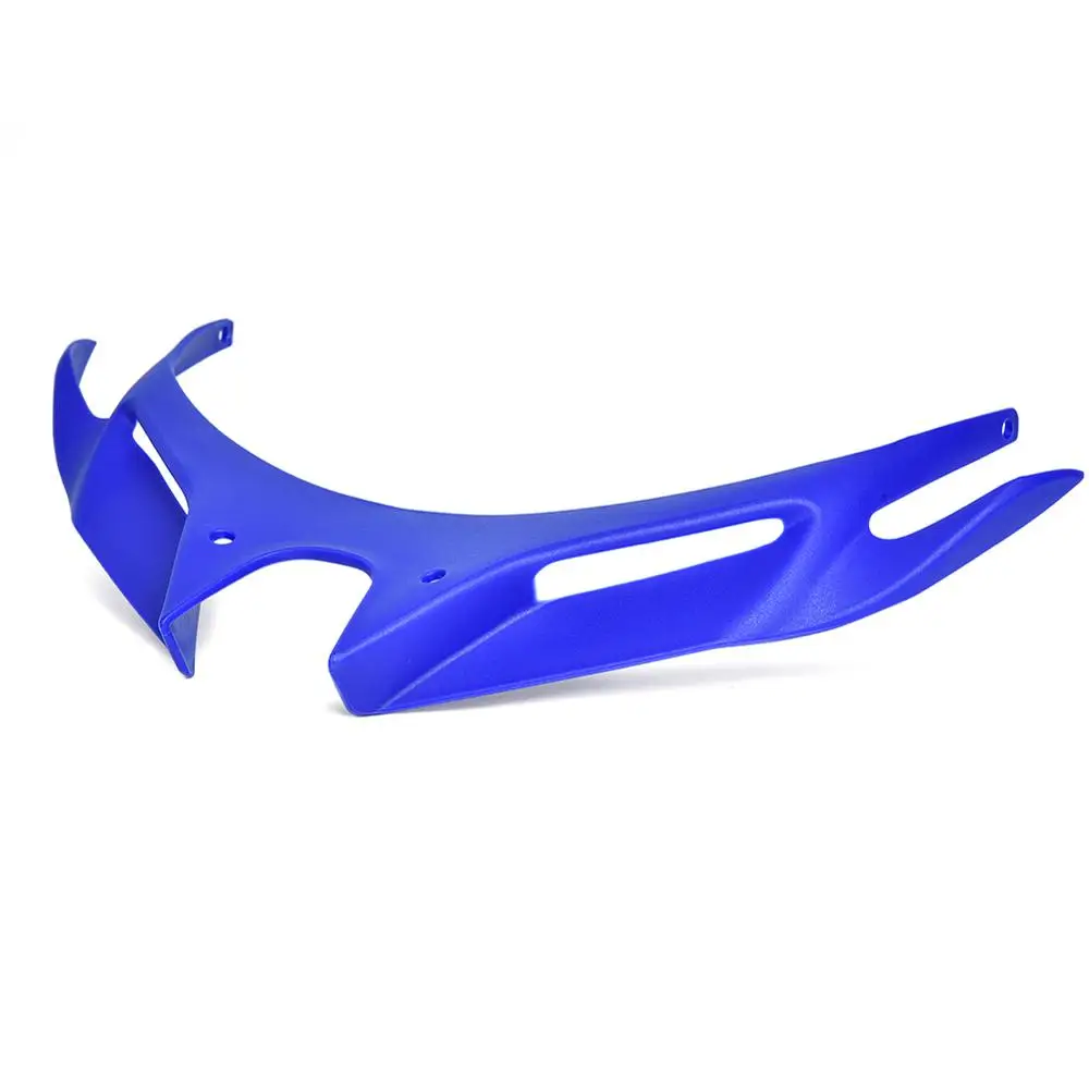 Для Kawasaki Ninja250 Ninja400 передний аэродинамический Winglet Ninja 250 400 аксессуары обтекатель клюв Защитная крышка - Цвет: Blue