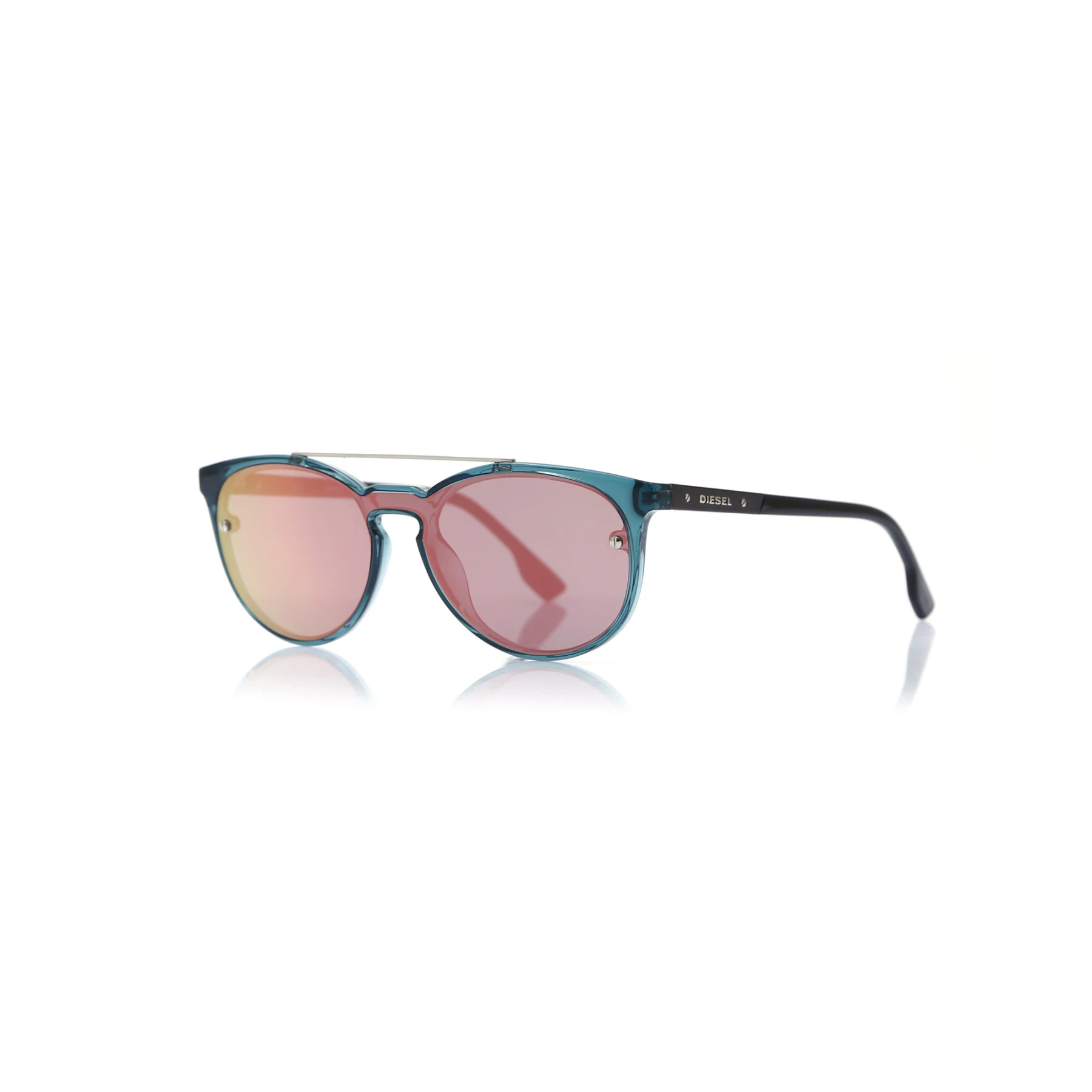 

Unisex sunglasses dl 0216 87z bone green polycarbonate rectangular rectangle 56-16-140 diesel