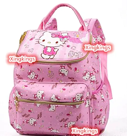 Hello kitty девочка школьная сумка Детский рюкзак сумка XK-3066 - Цвет: E