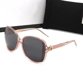 

Oversized Sunglasses Women Polarized Glasses Fashion Brand Designer Retro Eyewear UV400 Shopping Mirror Ladies Classic Sun Glass