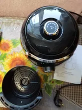 MIUI 2L Mini Air Fryer, MI-CYCLONE 360° Baking + Mechanical Oven, Power-saving & Precise