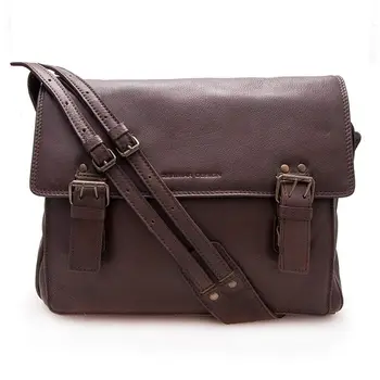 

Zerimar shoulder bag vintage leather 30x35x8 cm