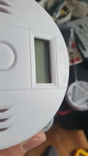 Casa de seguridad LCD envenenamiento por monóxido de carbono Detector de alarma de advertencia independiente Sensor de Gas CO 85dB advertencia-Detector de alarma