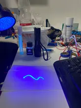 Tinta Invisible mágica sin carbón para Graffiti, combinación de luz negra, tinta Invisible creativa de papelería para fuente, pluma de inmersión de vidrio, 18ml