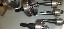 ¡12 Uds! Juego de Brocas HSS de 15-50mm, sierras de agujeros, Kit de perforación, herramienta de mano para cortar madera, acero inoxidable, aleación de Metal