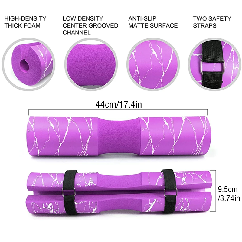 Barbell Pad Squat Pad Weight Lifting Bar Cushion Protector Neck Shoulder