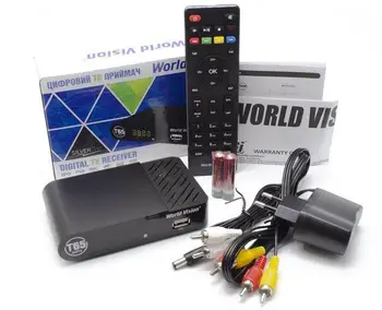 

World Vision T65 DVB-T2 with display, Wi-Fi