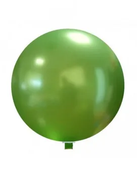 

Latex balloons Spherical 100cm Metallic Light Green