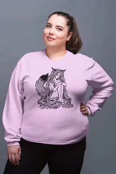 

Angemiel Wear Fox Women 'S Pink Women Sweatshirts