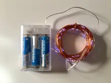 Strip-Light Garland Battery Party-Decoration Led Fairy Cooper-Wire Holiday Wedding 3AA