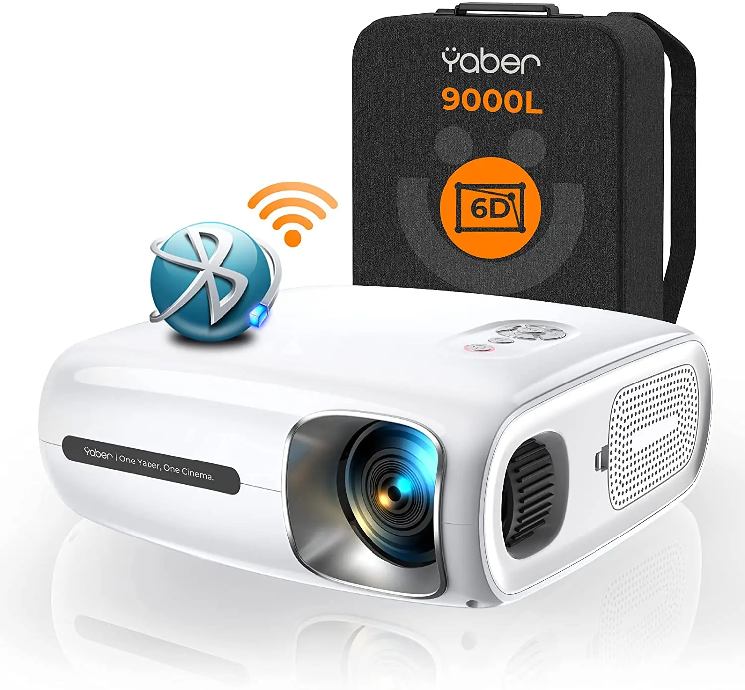 YABER projector Bluetooth V8 9000L 5G 