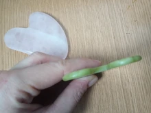 Xiuyu-tablero raspador Gua sha de Jade Guasha, piedra Natural, conjunto de cuarzo, herramientas de masaje Facial, masajeador de estiramiento Facial para espalda, cuello cuerpo