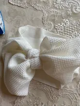 Accesorios para bebé niña pequeña, Diadema con lazo suave, sombrero sólido para recién nacido, tocado, banda elástica de nailon para el pelo, accesorios para regalos