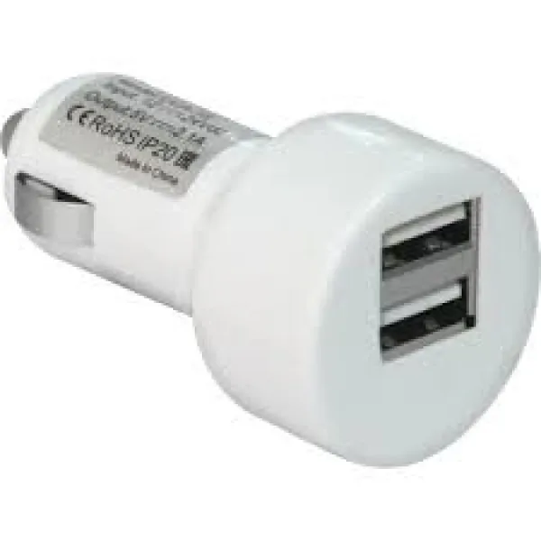 Автомобильный адаптер Defender UCA-15 2 порта USB, 5V 2А, блистер