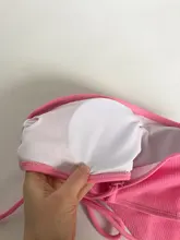 Swimsuit Women Bikini-Set Biquini Brazillian Maillot-De-Bain Sexy Off-Shoulder Solid