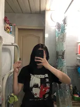 Camiseta de Manga Tokio Ghoul Anime para hombre, camisa holgada de dibujos animados de Kaneki Ken, de algodón, nueva