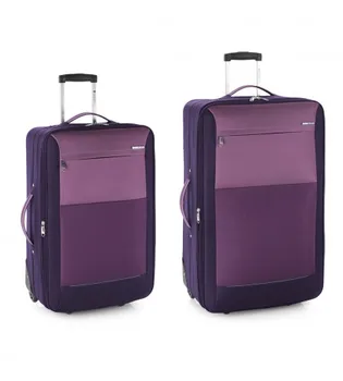 

Set 2 Suitcases Medium-Large Soft 2R Gabol Rheims Purple
