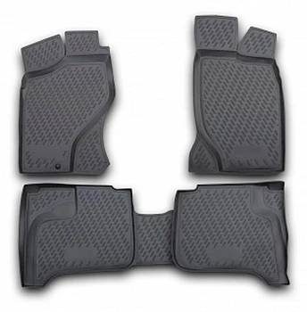 

Floor mats for Nissan NP300 2008- car interior protection floor from dirt guard car styling tuning decoration
