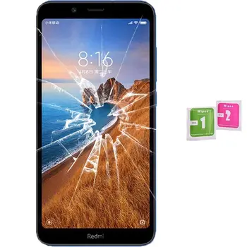 

Screen Protector Tempered glass Vidrio para for XIAOMI REDMI 7A (Generico, not Full "SEE INFO") WIPES