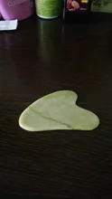 Jade Guasha tablero de masaje de piedra Natural Gua Sha raspador de herramienta de belleza cuidado de la salud Meridian raspado de perder peso SPA masajeador