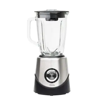 

H.Koenig MX 15 MX15-Batidora Glass 3 in 1, mix, crush, ice pick, 2 Speed + Turbo function, 1,5 l, Color, 500 W,