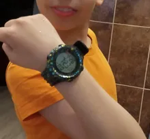 IBSO-reloj Digital de verano para niños, cronógrafo multifunción resistente al agua, diseño de moda, Material TPU, natación