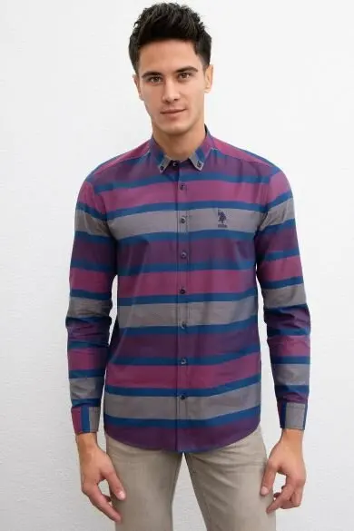 U.S. POLO ASSN. Мужской тканый гомлек