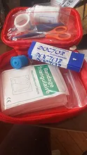Kit de primeros auxilios para viajes, supervivencia en el desierto al aire libre, 12/35 Uds., Camping, senderismo, bolsa médica, Mini paquete de tratamiento de emergencia