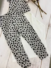 Conjunto de ropa para niñas pequeñas, Tops de manga larga con letras para recién nacidos, pantalones informales con estampado, diadema, trajes para niños pequeños