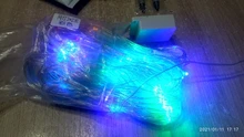 Led-String-Lights Christmas-Decoration Festival Wedding-Party Waterproof Net 220V 8modes