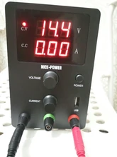 Fuente de alimentación de laboratorio con USB, estabilizador y regulador de voltaje ajustable, fuente de banco de conmutación, DC 60V 5A, 30V 10A
