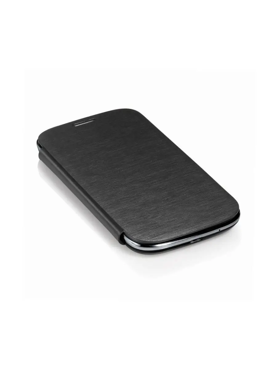 Ультра-тонкий чехол-книжка Flip Cover Samsung Galaxy S3 черный | Мобильные телефоны и