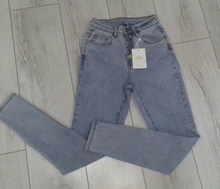 Vaqueros elásticos de cintura alta para mujer, pantalones de Vaqueros pitillo ajustados a la moda, pantalones vaqueros de cintura de plástico para levantamiento de cintura 2020