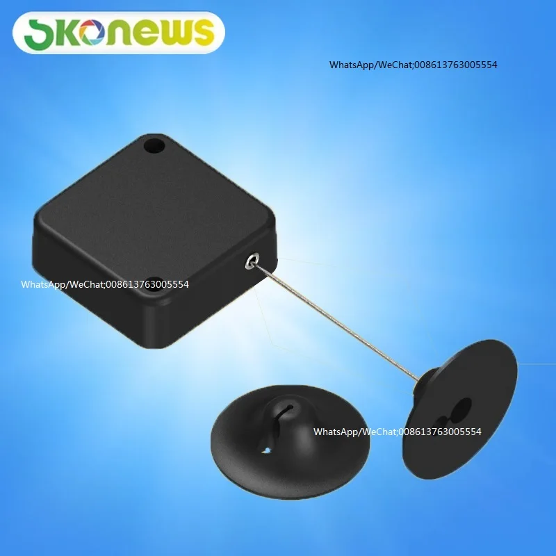skonews_Anti_theft_Retractable_cable_Recoiler_Pull_Box_rope_wire_For_Mp4_merchandise