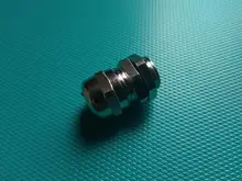 Cable impermeable glándula IP68 chapados en níquel latón 1/4 3/8 1/2 3/4 1 BSPP/NPT Macho tamaño 30 para 3-6,5mm 4-8mm Cable